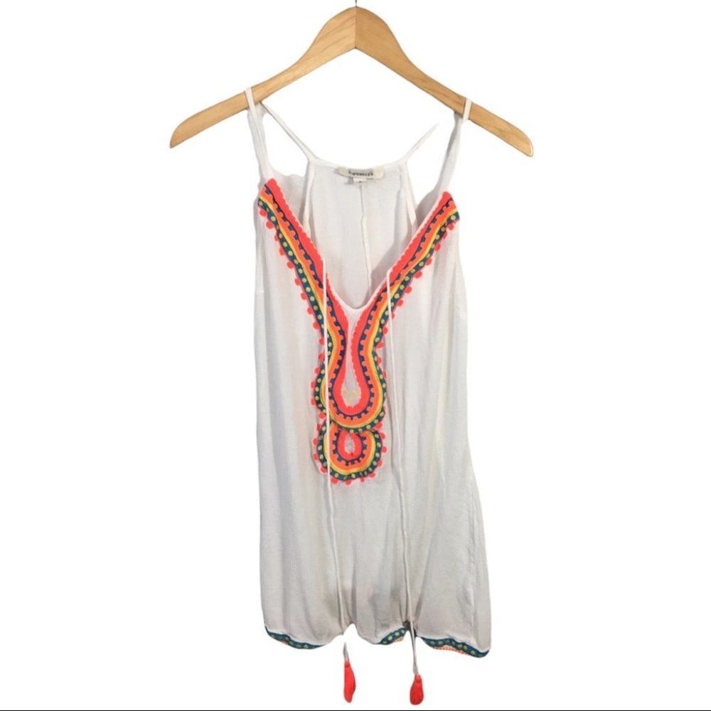 WS139 Women’s Francescas Bohemian BoHo Gypsy Blouse Top S